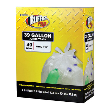 RUFFIES PRO CLR BAG 39G WNG TIE 40CT 1124921